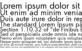 Ejemplo de fuente OrenburgC Italic